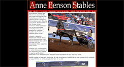 Desktop Screenshot of annebensonstables.com